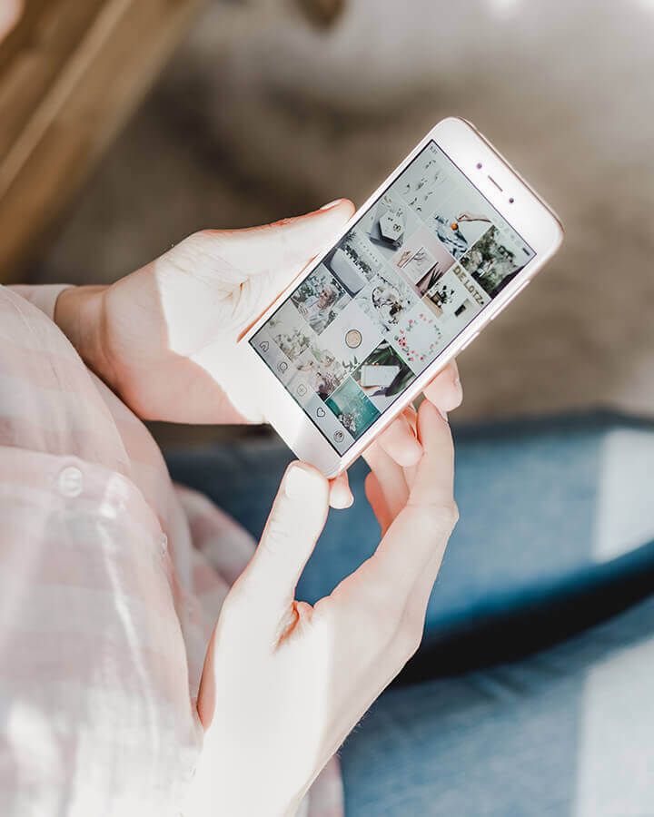Um perfil atrativo no instagram passa mais credibilidade para os usuários